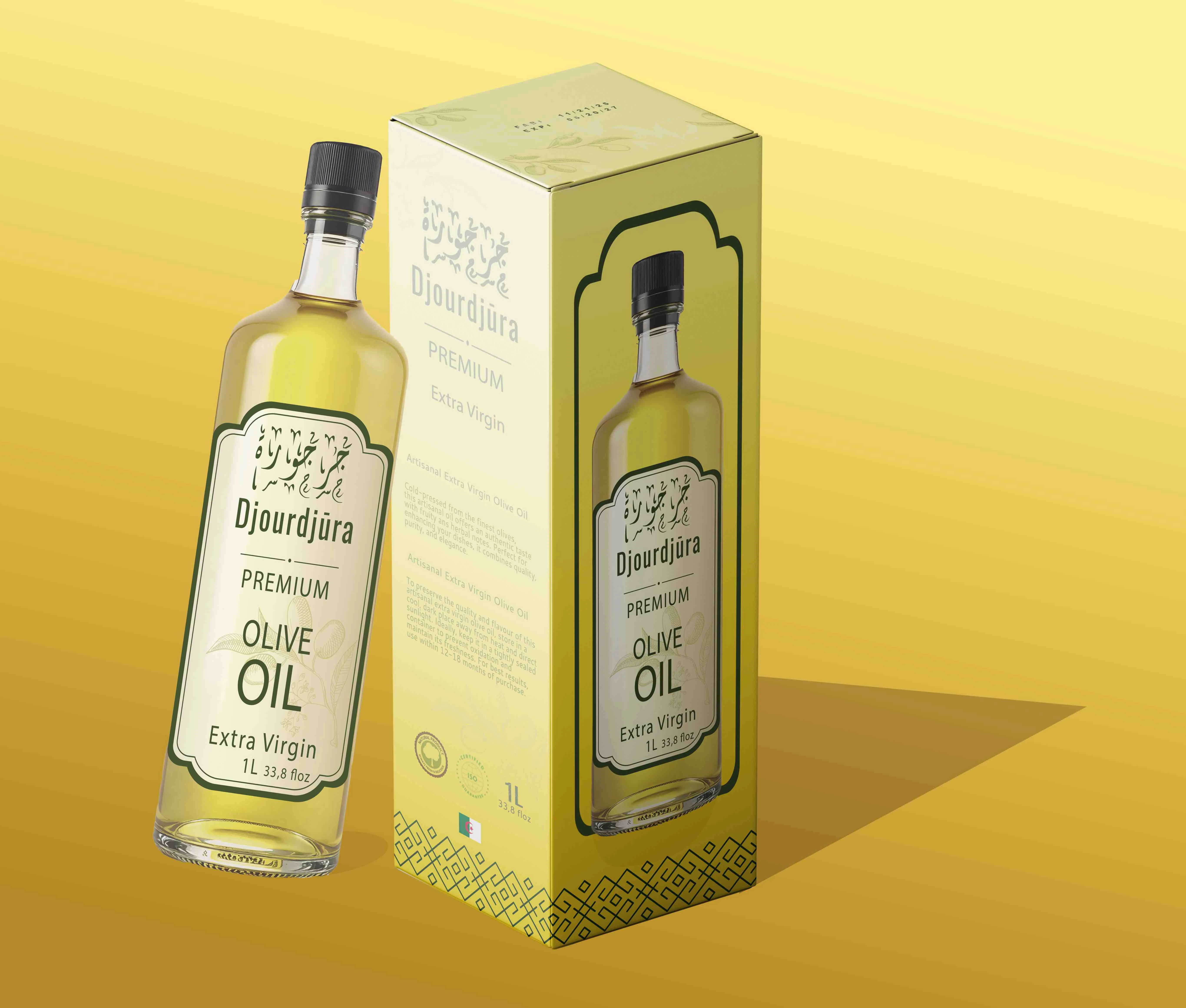 Projet Djourdjura - Gamme complète huile d'olive artisanale